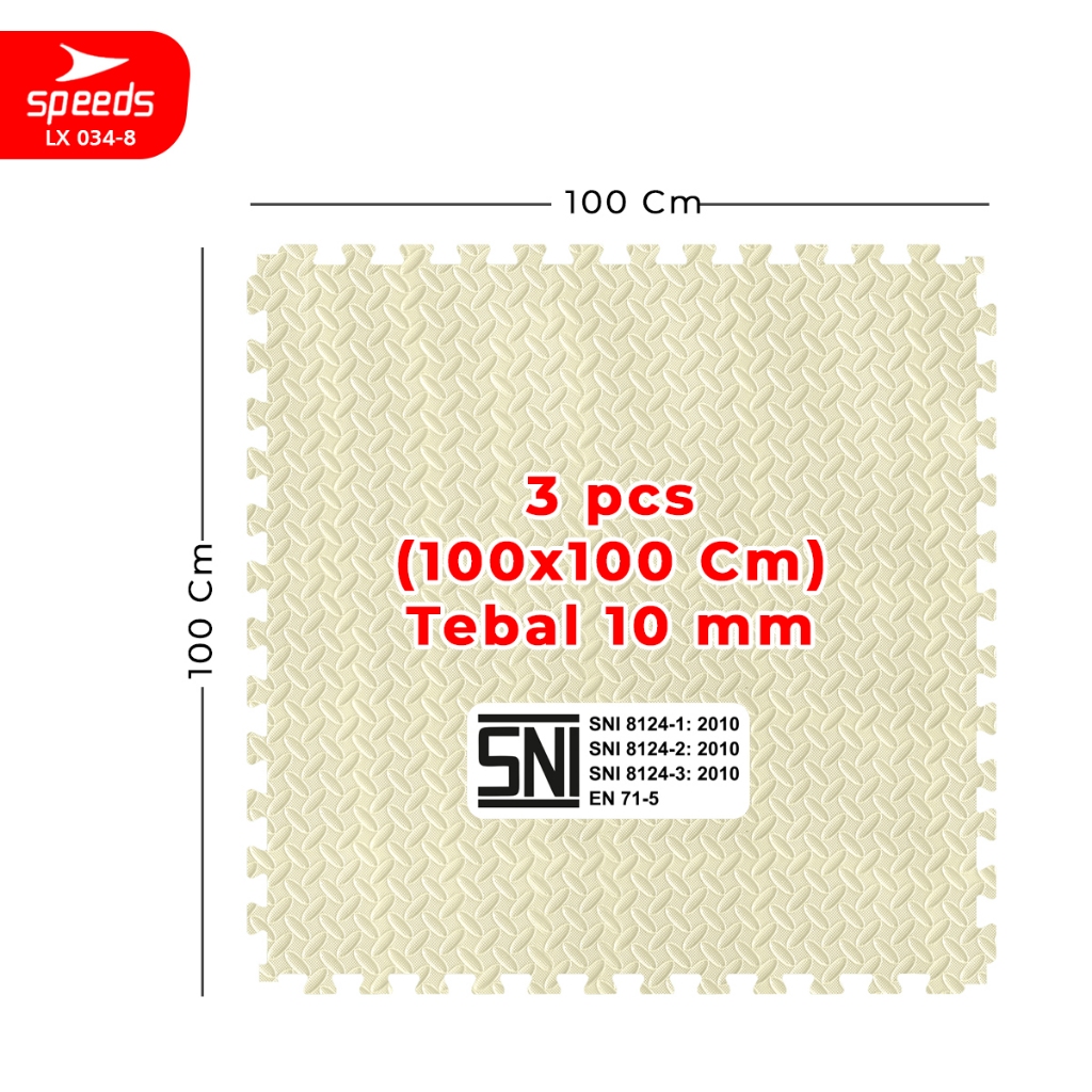 034-8-KREM-1cm-3pcs