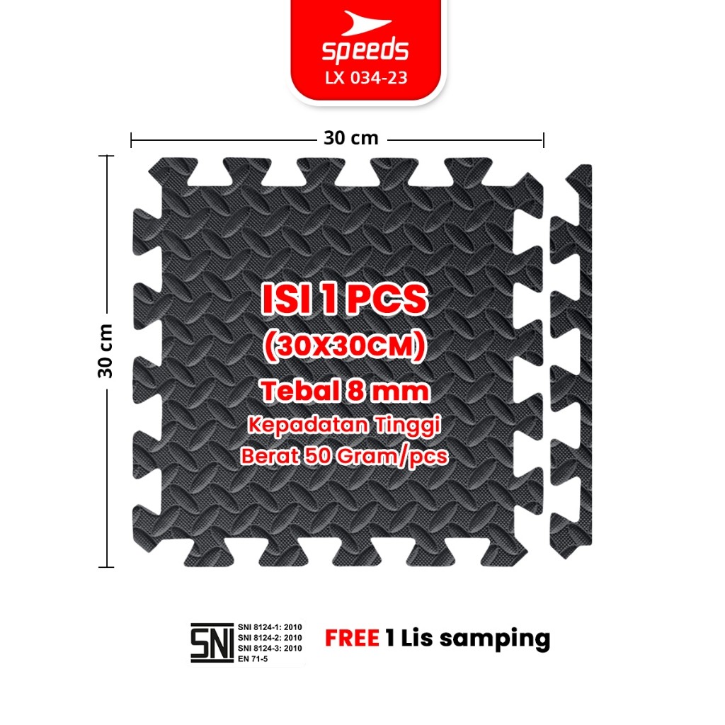 034-23-HITAM-1pcs