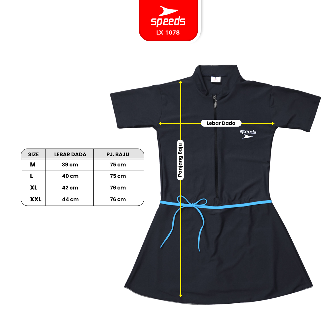 1078-HITAM-LIS-BIRU-RANDOM-XXL