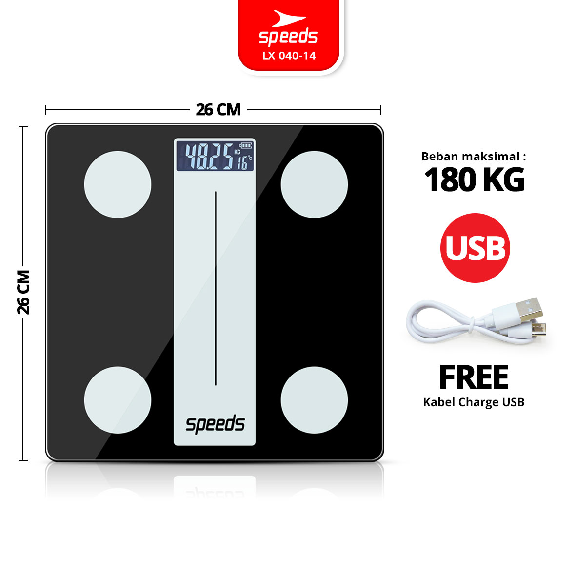 040-14-HITAM-USB