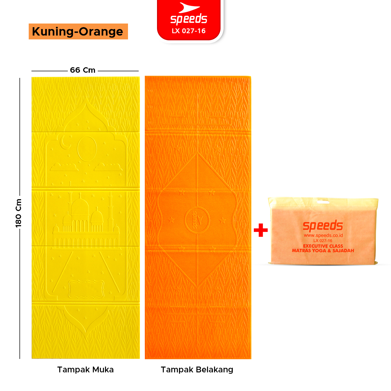 027-16-KUNINGORANGE-2pcs