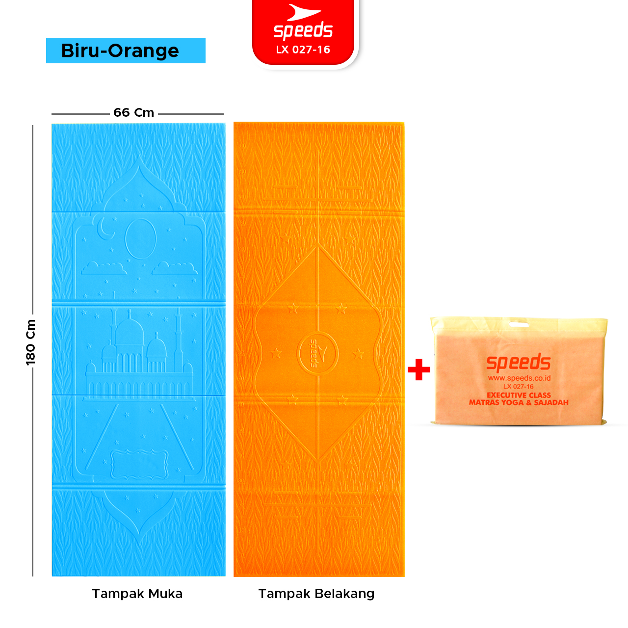 027-16-BIRUORANGE-2pcs