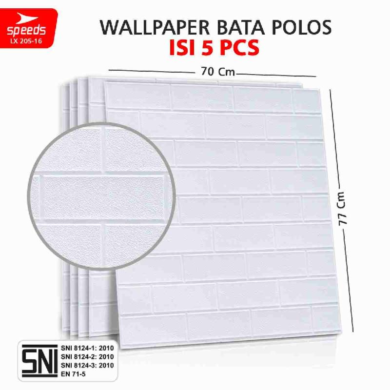 205-16-PUTIH-3mm-5pcs