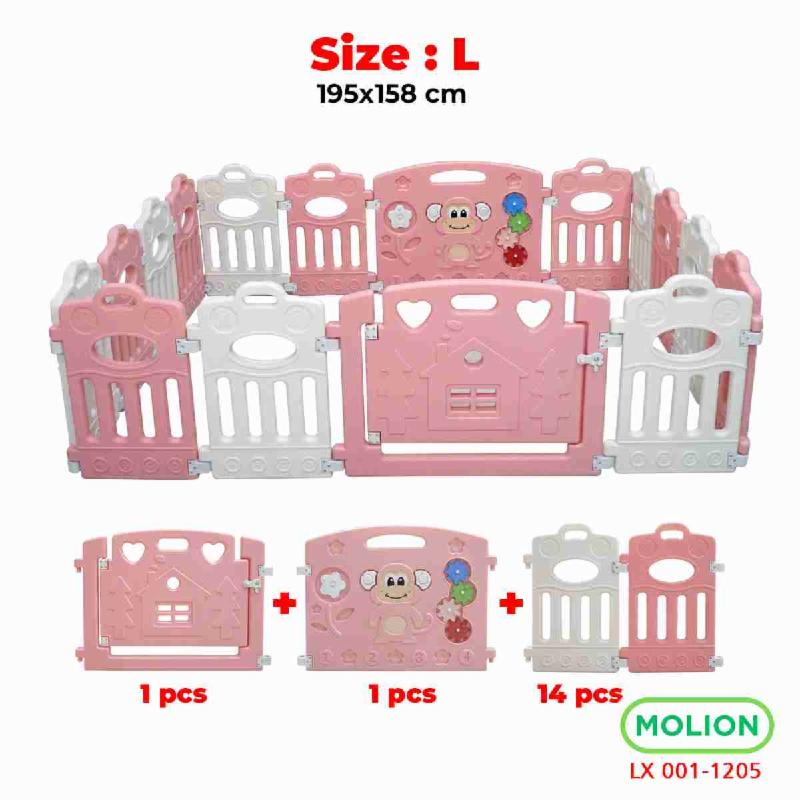 001-M1205-L-PINK+PUTIH