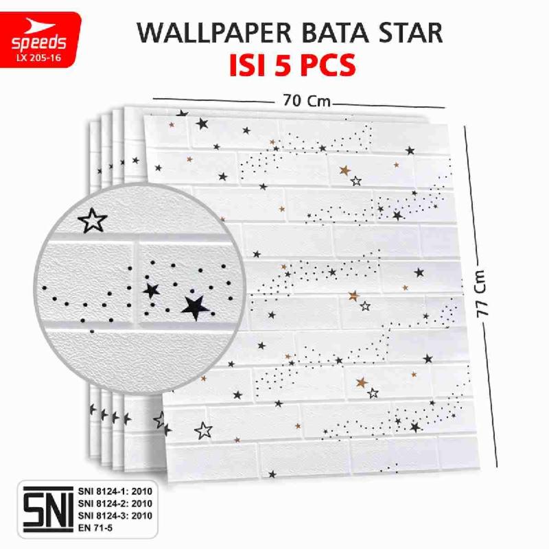 205-BINTANG-3mm-5pcs